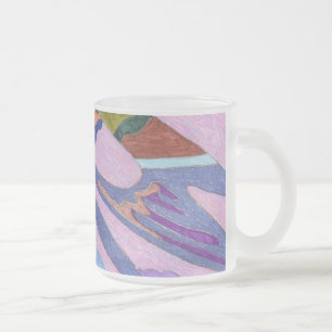 Tasse Givré "Lavande" Art Abstrait