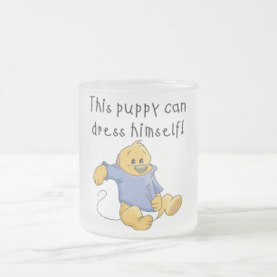Tasse Givré Le chiot habillent des T-shirts et des cadeaux