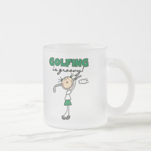 Tasse Givré Le golf est des T-shirts et des cadeaux Groovy
