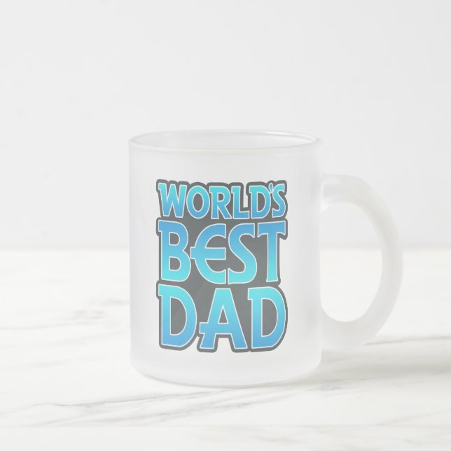 Tasse Givré Le meilleur papa du monde (Droit)