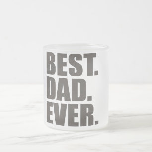 Tasse Givré Le meilleur. Papa. Jamais
