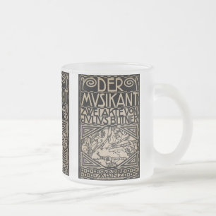 Tasse Givré Le musicien par : Koloman Moser 1909