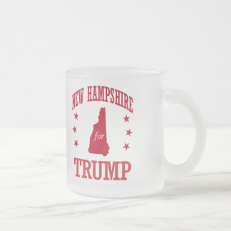 TASSE GIVRÉ LE NEW HAMPSHIRE POUR DONALD TRUMP