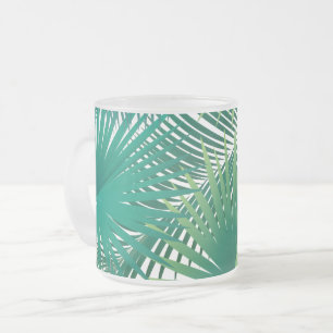 Tasse Givré Le palmier tropical de voyage heureux de jour