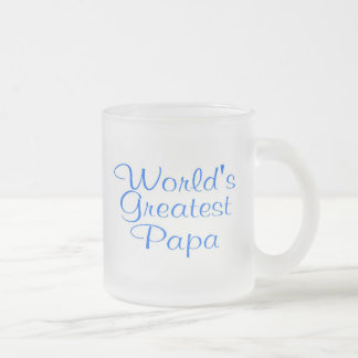 Tasse Givré Le plus grand papa des mondes