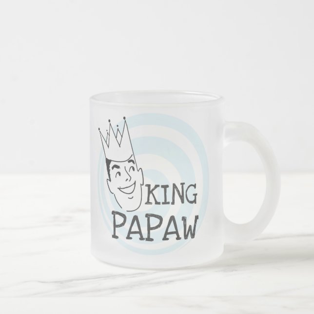 Tasse Givré Le Roi Papaw T-shirts et cadeaux (Droit)