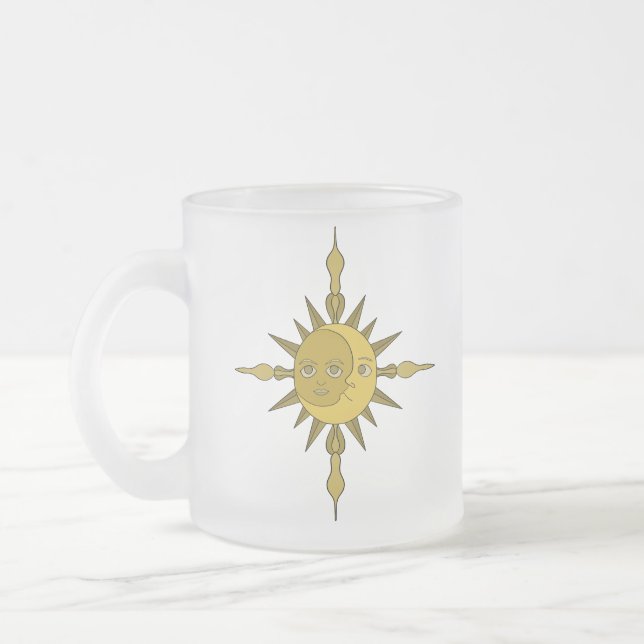 Tasse Givré Le soleil et la lune (Gauche)