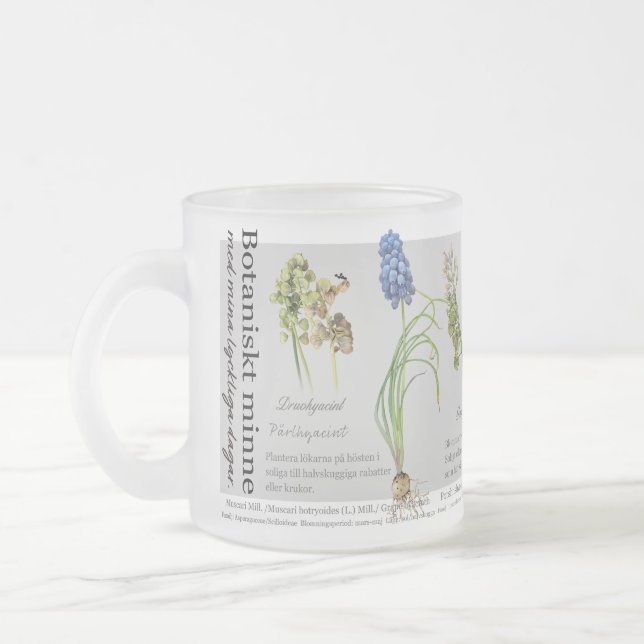 Tasse Givré Le time de Gardener (Gauche)