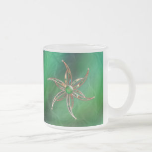 Tasse Givré Le vert comme la boue d'herbe