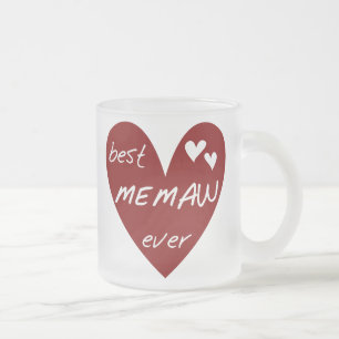 Tasse Givré Les meilleurs T-shirts et cadeaux de Memaw de