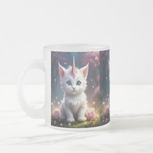 Tasse Givré "Les pattes étincelantes : Le chaton Unicorn Encha