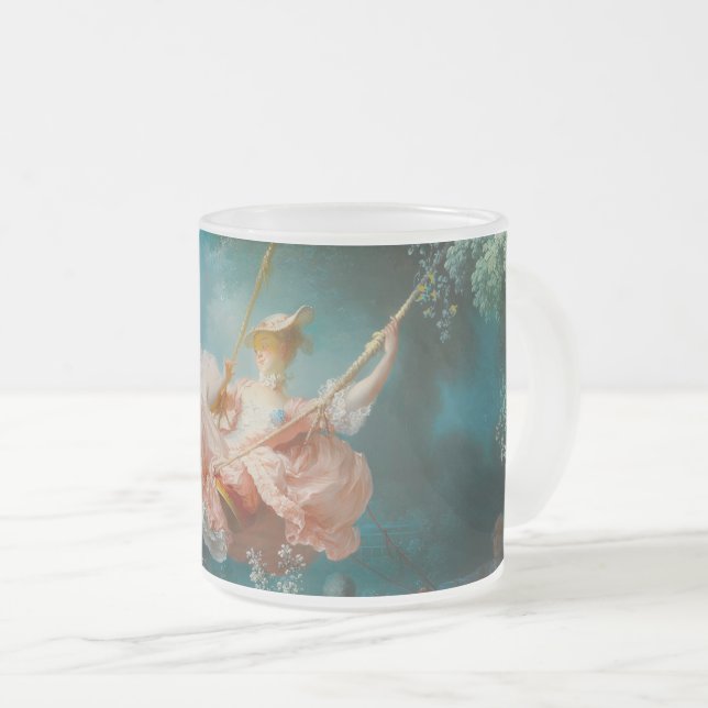 Tasse Givré L'escarpolette de Fragonard (Devant droit)