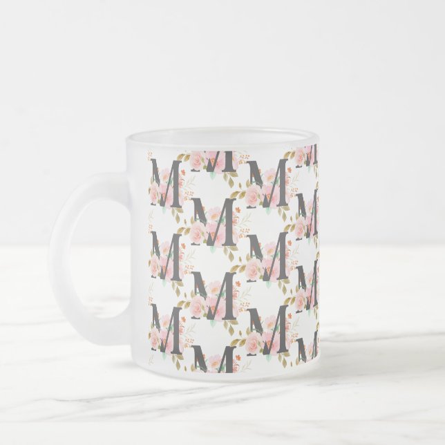 Tasse Givré Lettre M (Gauche)