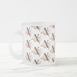 Tasse Givré Lettre X