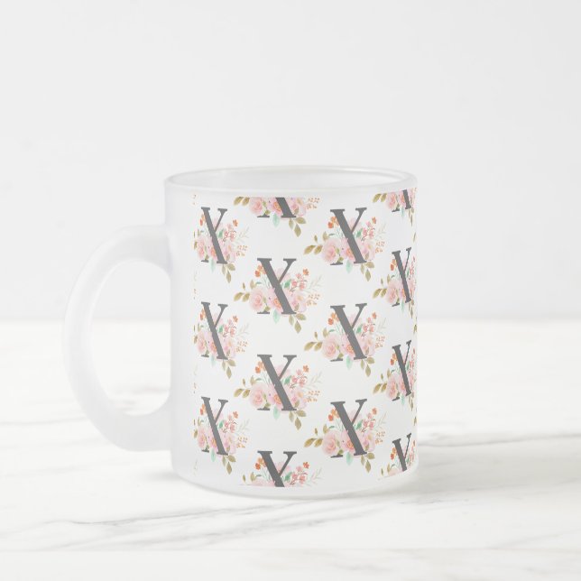 Tasse Givré Lettre X (Gauche)