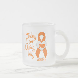 Tasse Givré Leucémie manquant mon papa 1