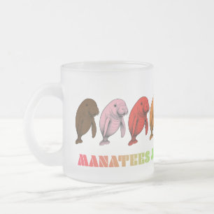 Tasse Givré LGBTQIA+ Manatees veulent juste un câlin