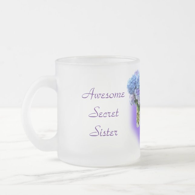 Tasse Givré L'hortensia secret de soeur a givré la (Gauche)