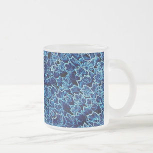 Tasse Givré Lierre Bleu Frais Glacé