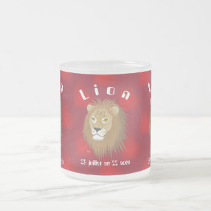 Tasse Givré Lion 23 juillet 22 août