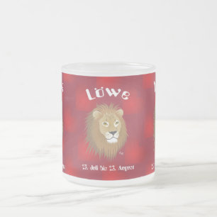 Tasse Givré Lion 23 juillet au 22 août