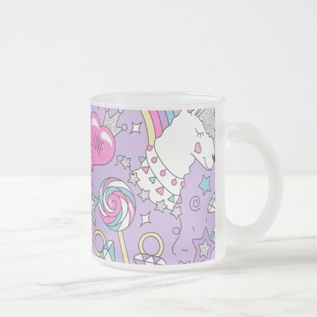 Tasse Givré Llama motif 1 (Droit)