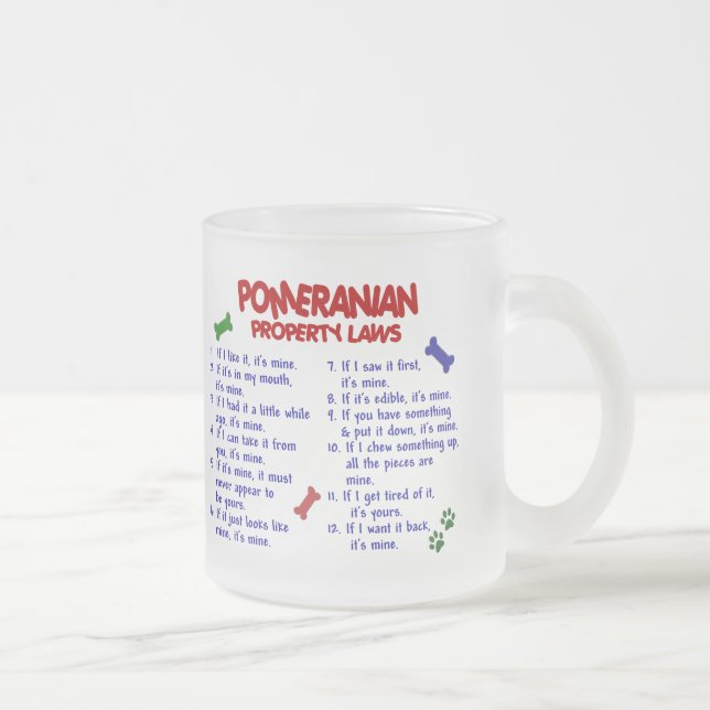 Tasse Givré Lois 2 de propriété de POMERANIAN (Droit)