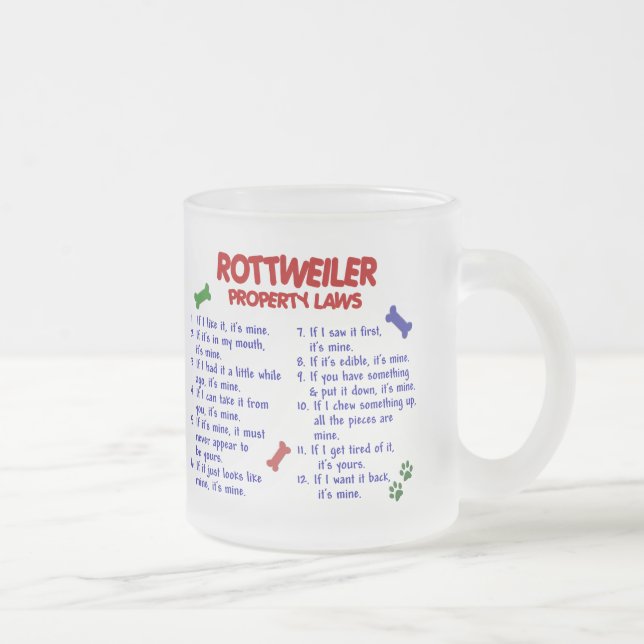 Tasse Givré Lois 2 de propriété de ROTTWEILER (Droit)
