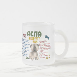 Tasse Givré Lois 4 de propriété d'Akita