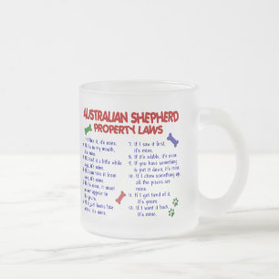 Tasse Givré Lois AUSTRALIENNES 2 de propriété de BERGER