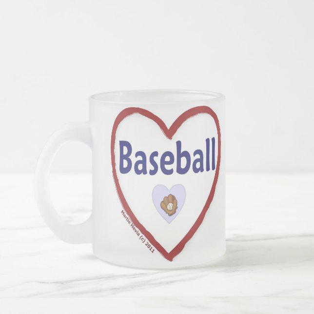 Tasse Givré Love Baseball (Gauche)