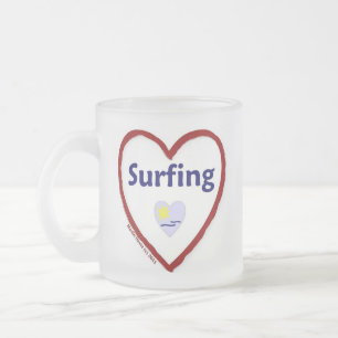 Tasse Givré Love Surfing