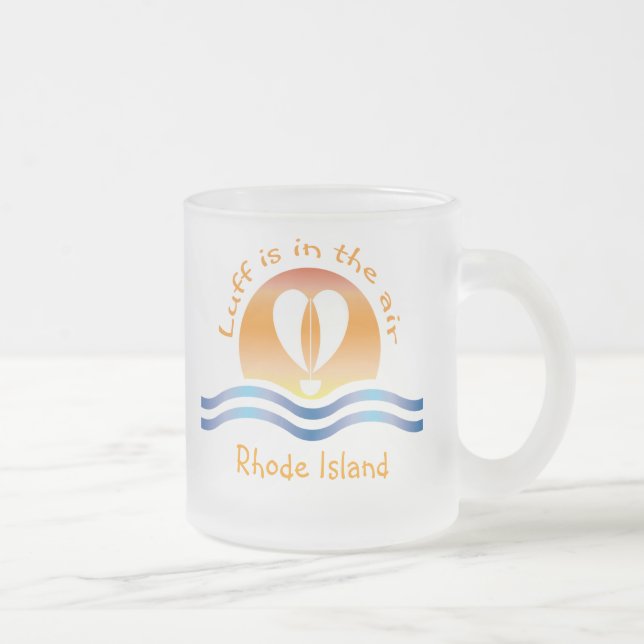Tasse Givré Luffers Sunset_Luff est dans l'air Rhode Island (Droit)