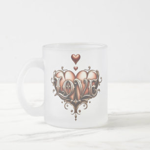 Tasse Givré Lune gothique – Amour éternel sous le ciel de minu