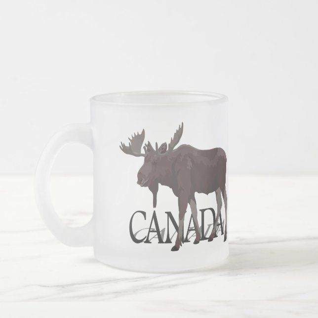 Tasse Givré Lunettes de souvenir Canada Musiques de bière d'or (Gauche)