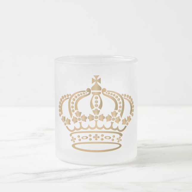 Tasse Givré Luxueux Gold Crown (Centre)