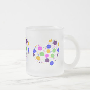 Tasse Givré Macaron Confetti Heart