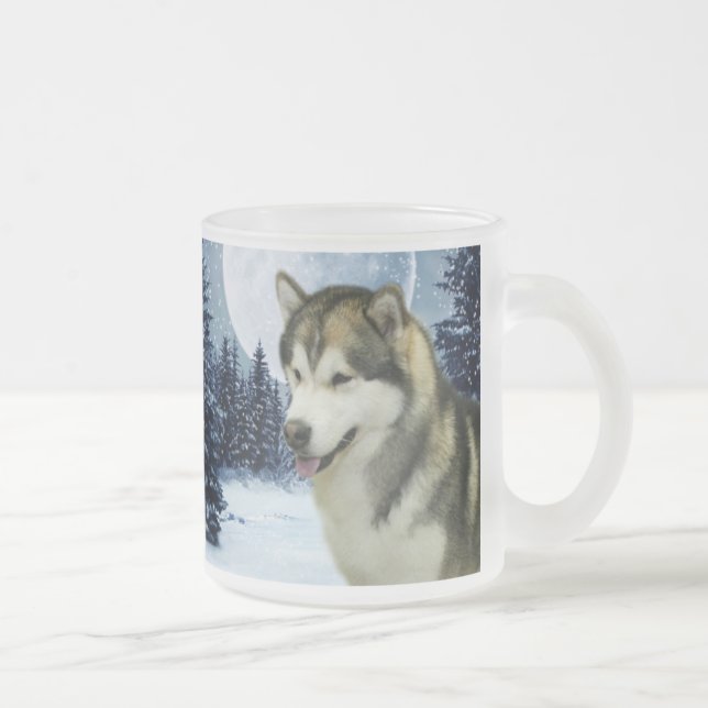 Tasse Givré Malamute (Droit)