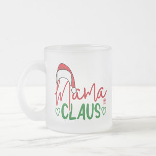 Tasse Givré Mama Claus Christmas Design-60094