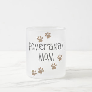 Tasse Givré Maman de Pomeranian