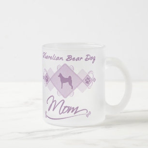 Tasse Givré Maman karélienne de chien d'ours