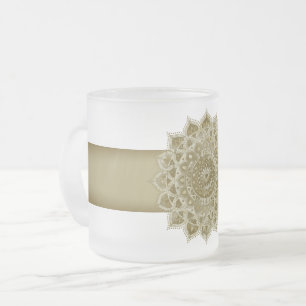 Tasse Givré Mandala de style indien coloré de classe 4