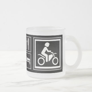 Tasse Givré Mangez. Sommeil. TOUR !