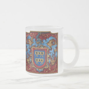 Tasse Givré Manteau des bras médiéval