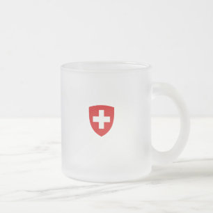 Tasse Givré Manteau des bras suisse - souvenir de la Suisse