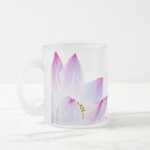 Tasse Givré Massage de yoga de Namaste rempli par lumière
