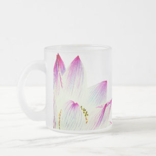 Tasse Givré Massage Namaste de yoga de Lotus rempli par