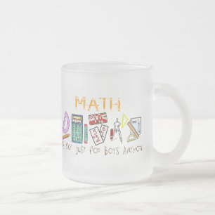 Tasse Givré Maths : Elles ne sont plus simplement pour des