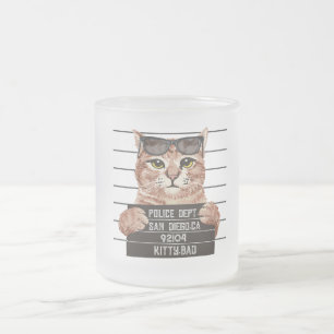 Tasse Givré mauvaise conception du chat mignon design chats