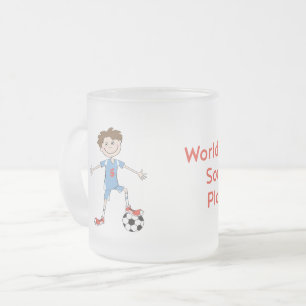 Tasse Givré Meilleur joueur de football du monde
